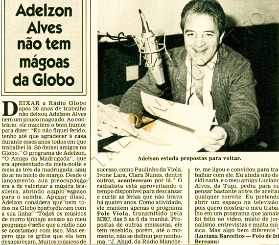 Adelzon Alves 1989